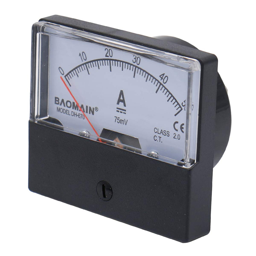 Analogue Voltmeter Panel, 0 to 30v, 70x60mm