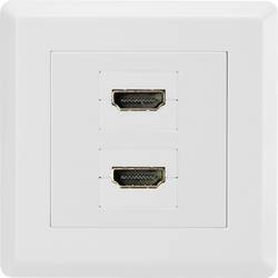 HDMI Wall Socket, 2x Socket