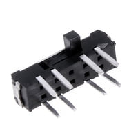 MINI SLIDE SWITCH 2P3T THROUGH HOLE 0.3A 6VDC