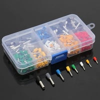 Wire Copper Crimp Connector Insulated Cord Pin End Terminal (400pcs)