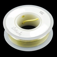 Hook-up Wire Roll Yellow, 22 AWG, 7.5 meters (Single Core)