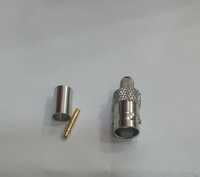 BNC Plug for Cable, Female, Straight, for RG59 Cable