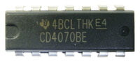 IC CD4070 (QUAD 2-INPUT EXCLUSIVE OR GATE)