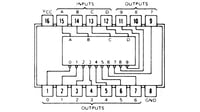 IC 7442 (BCD to Decimal Decoder)