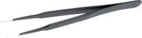 Tweezers with Rounded Blade Tip Shape, 2mm