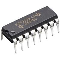 MCP3008 8-Ch Single ADC SAR 200ksps 16-Pin