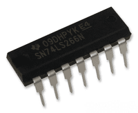 IC 74266 (Quad 2-input XNOR gate)