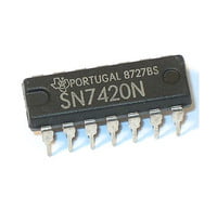 IC 7420 (Four-Input NAND gates)